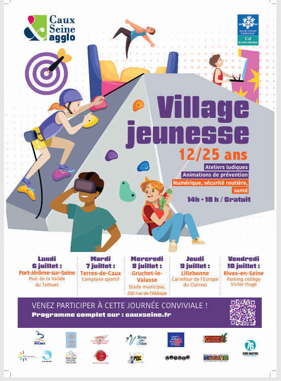 Village Jeunesse de Caux Seine agglo du 6 au 10 juillet 