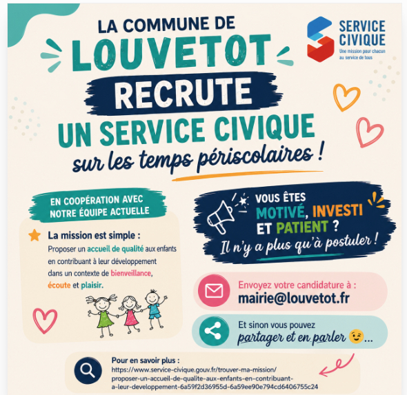 Recrutement Service Civique