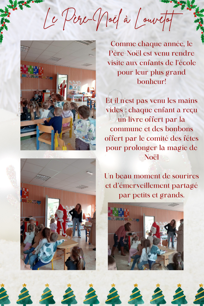 Visite du Père-Noël